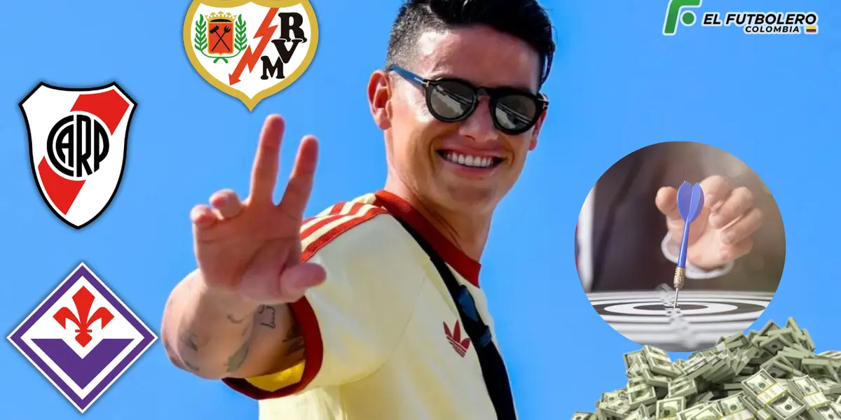 Mientras decide su futuro, el negocio de James Rodríguez que le pelea a una poderosa marca en Colombia