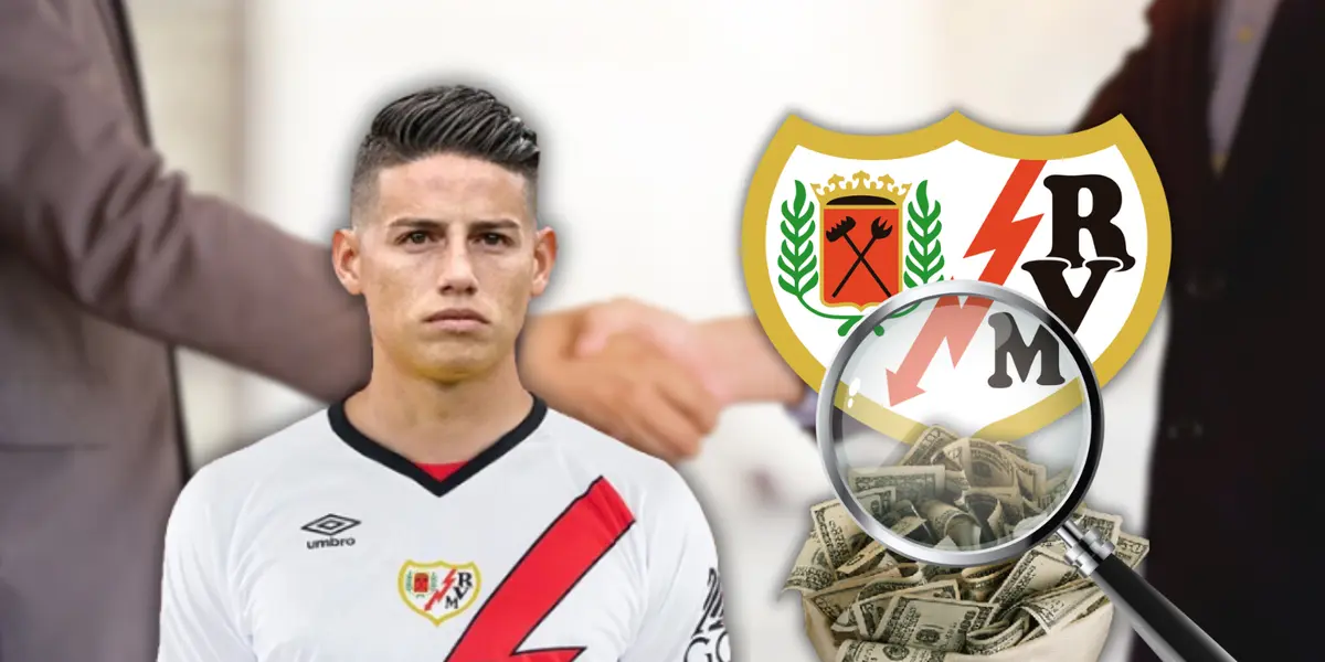 No es solo James Rodríguez, el tapado 10 millones que tiene el Rayo Vallecano para LaLiga