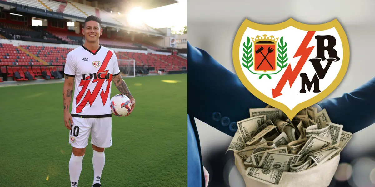 James Rodríguez vale 5 millones y mira cuales han sido los fichajes más caros del Rayo Vallecano en su historia