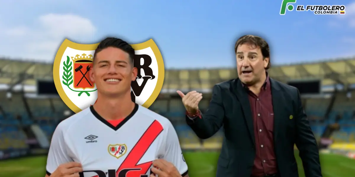 James Rodríguez Foto: Rayo Vallecano, Marca y Escudoteca PN