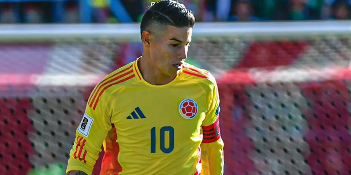 James Rodríguez. Foto: redes de FCF.