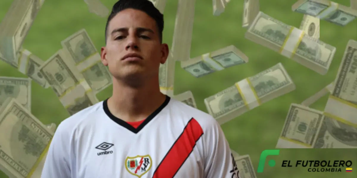 James Rodríguez ya firmó contrato con el Rayo y vea cuánto ha cobrado en cada club que jugó