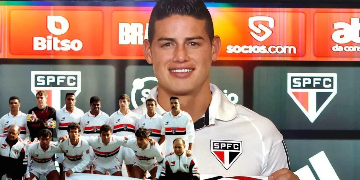 James Rodríguez fue criticado en Sao Paulo. FOTO: Sport 