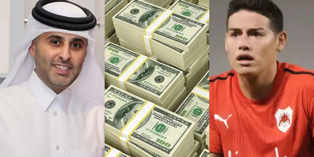 James Rodríguez no ha podido salir de Qatar, su alto sueldo es uno de los problemas y en el vídeo que tienes abajo verás el millonario monto que cobra el cucuteño ⬇️⬇️⬇️