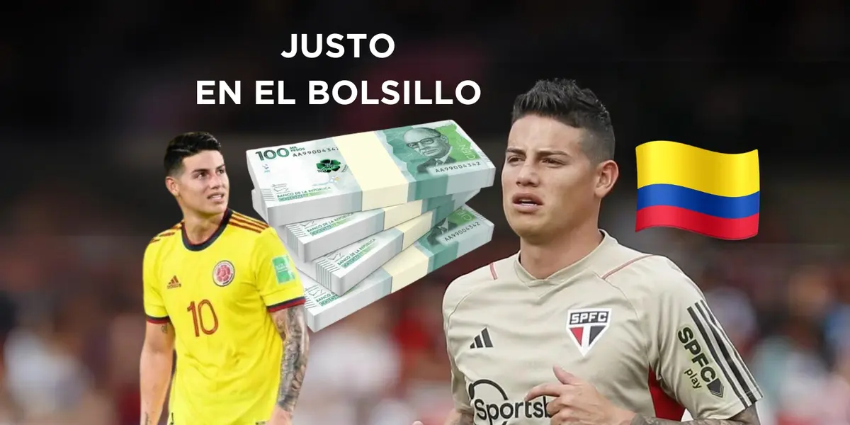 James Rodríguez perdería millones en Colombia por una mala jugada que no vio venir.