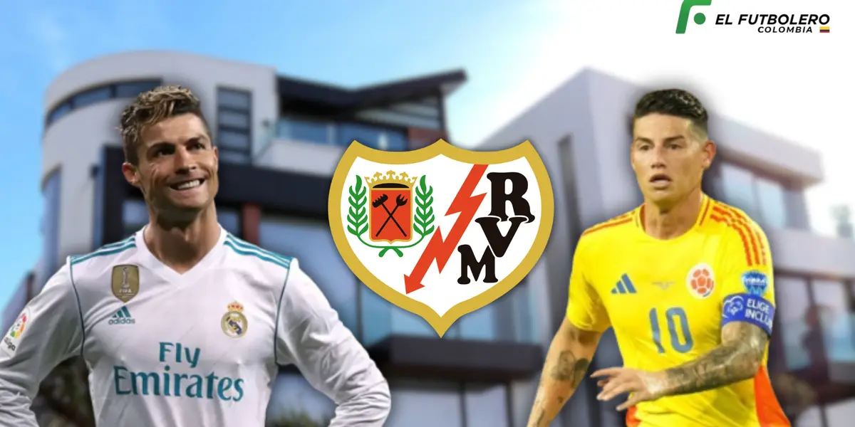 James Rodríguez y Cristiano Ronaldo Foto: Sport, Marca y Pexels