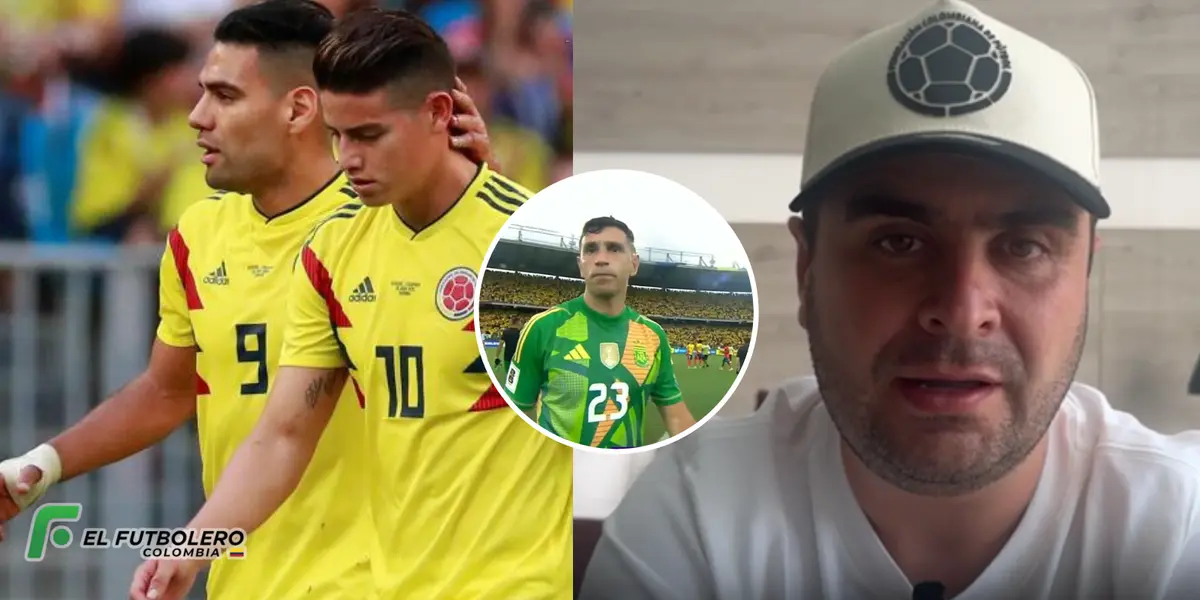 Somos diferentes, nunca veríamos reaccionar a James o a Falcao como lo hizo el Dibu Martínez