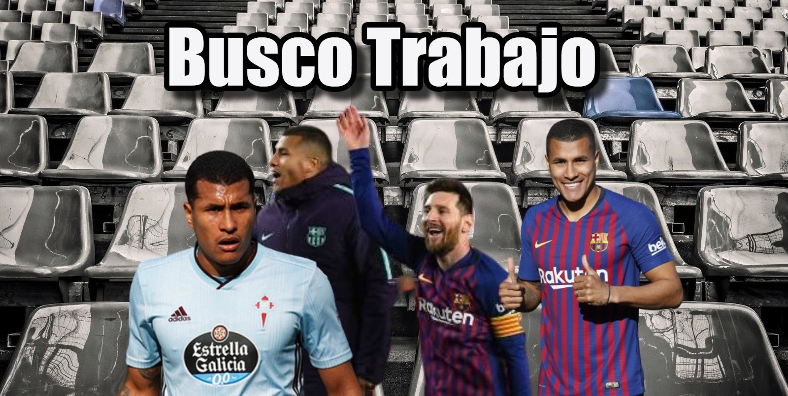 Fracaso en Barcelona no tiene trabajo y el equipo que salvaria a Jeison Murillo