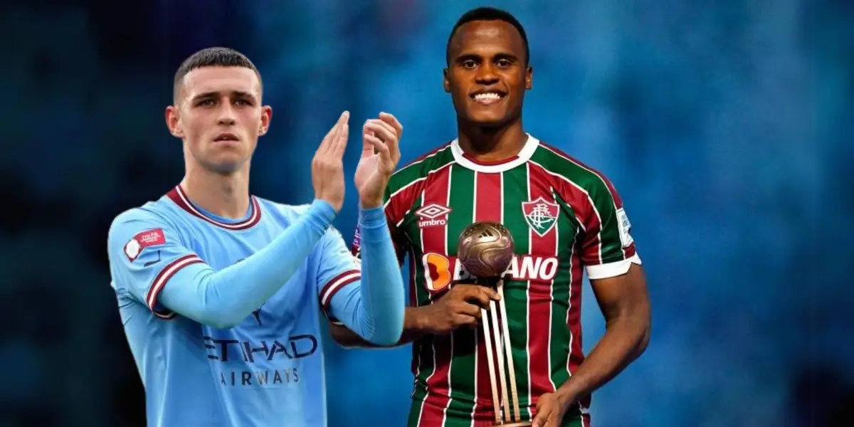 Jhon Arias recibe una importante noticia que lo pone al nivel de figuras como Phil Foden.