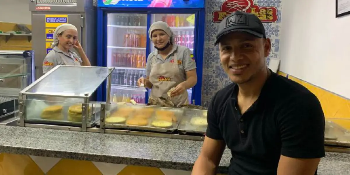 Fue campeón con Millonarios y ahora vende arepas en Medellín 