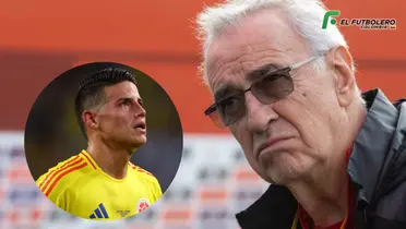 Jorge Fossati y James Rodríguez Foto: El Comercio y Radio Nacional