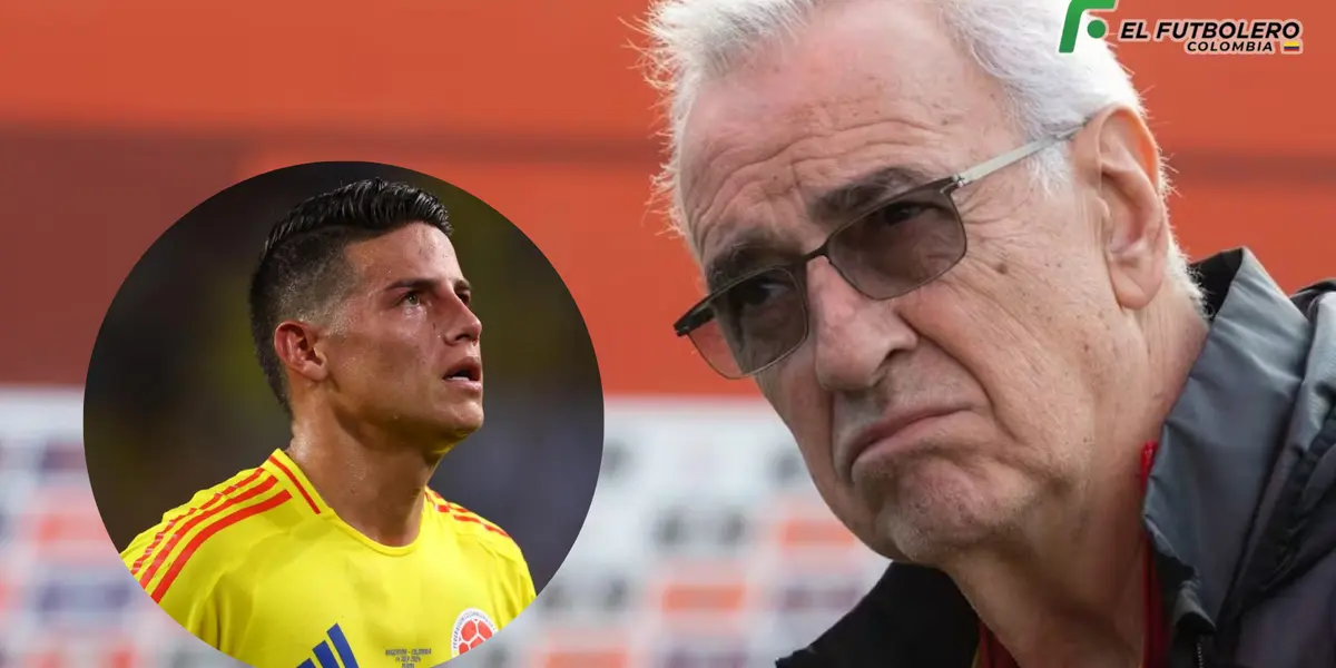 Jorge Fossati y James Rodríguez Foto: El Comercio y Radio Nacional