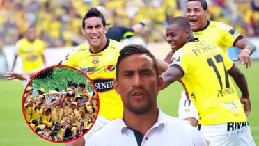 José Amaya con la camiseta de Barcelona SC- Fotos: Gol Caracol, El Universo, Red Social X