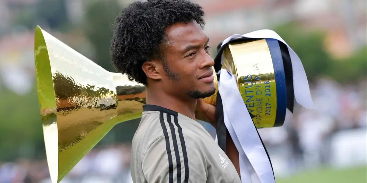 Juan Cuadrado. Foto: redes de Juan Cuadrado.