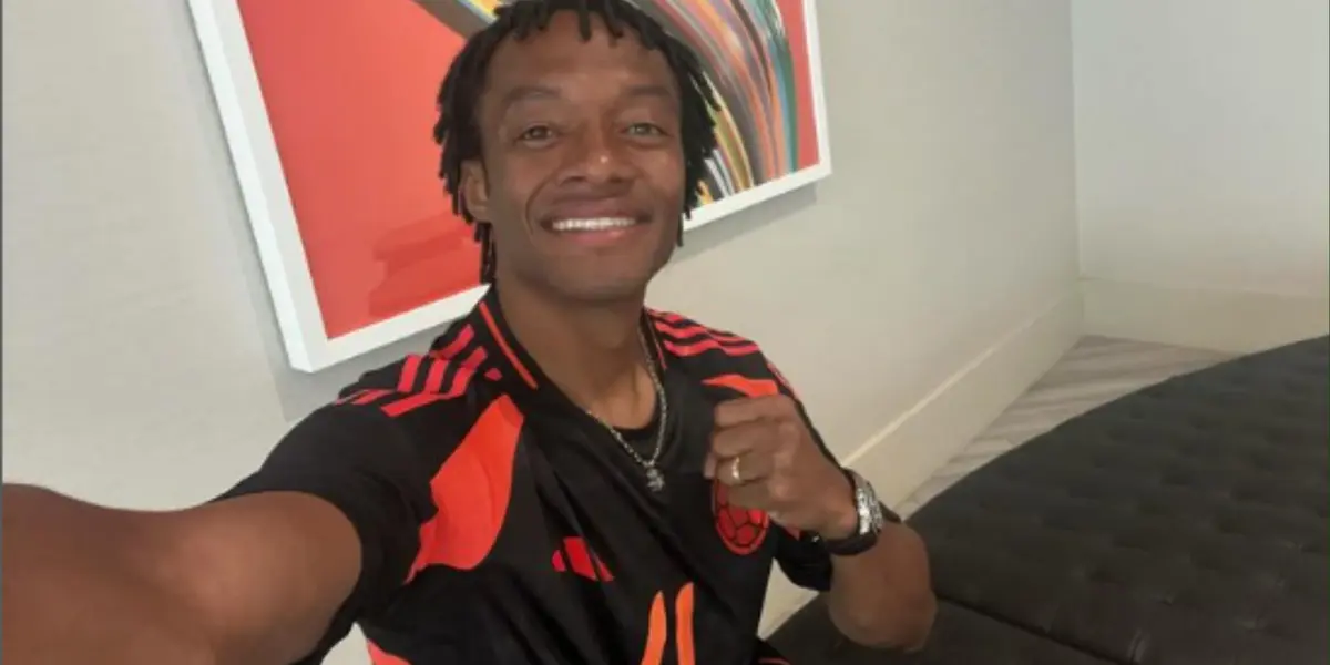 Juan Cuadrado. Foto: redes de Juan Cuadrado.