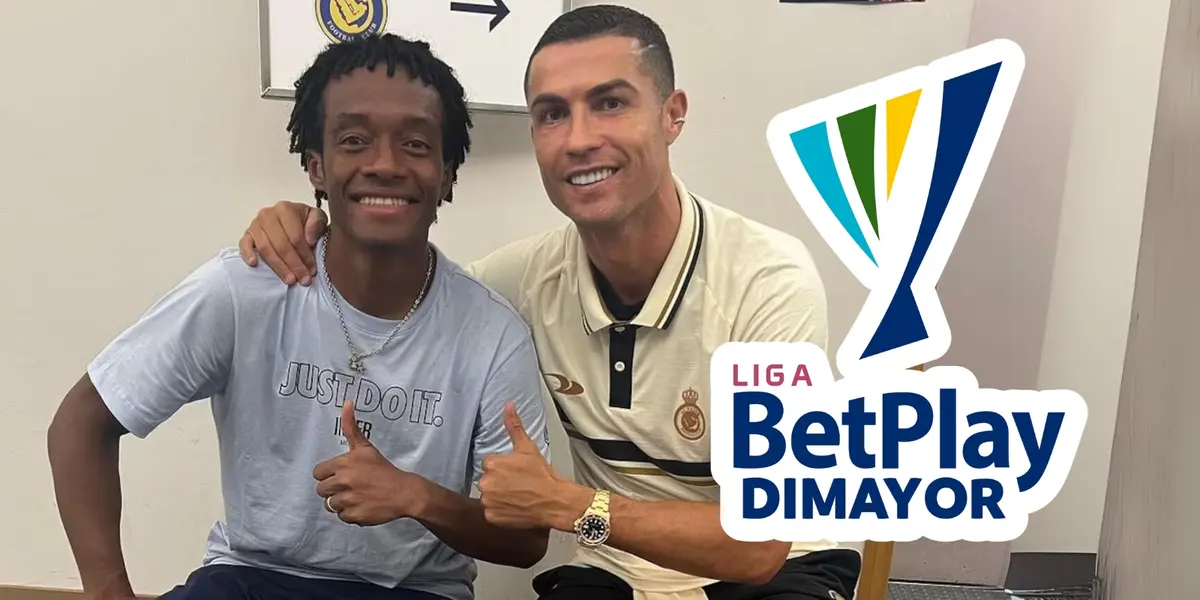 Juan Guillermo Cuadrado y Cristiano Ronaldo