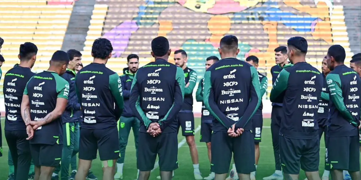 Jugadores de Bolivia. Foto: redes de Selección Bolivia.