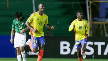 Jugadores de Colombia Sub-17. Foto: redes de FCF.