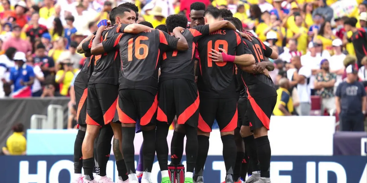 Jugadores de la Selección Colombia. Foto: redes de Selección Colombia. 