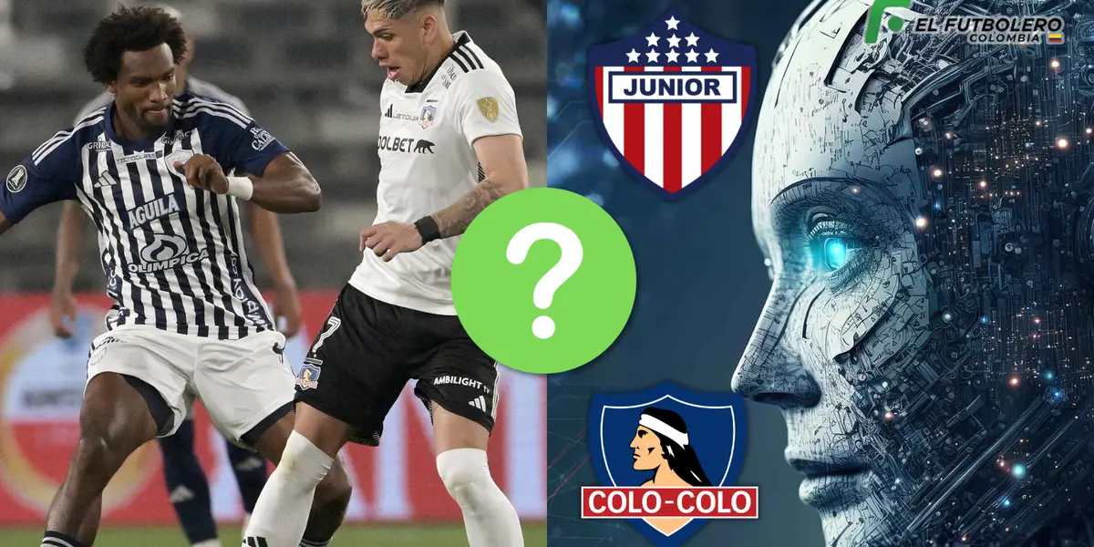 Junior vs Colo-Colo Foto: El País, Escudoteca PN y Pexels