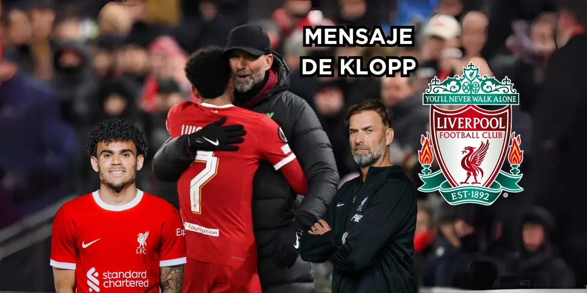 Nadie Lo Vio Venir El Mensaje De Jürgen Klopp A Luis Díaz Y Todo Liverpool