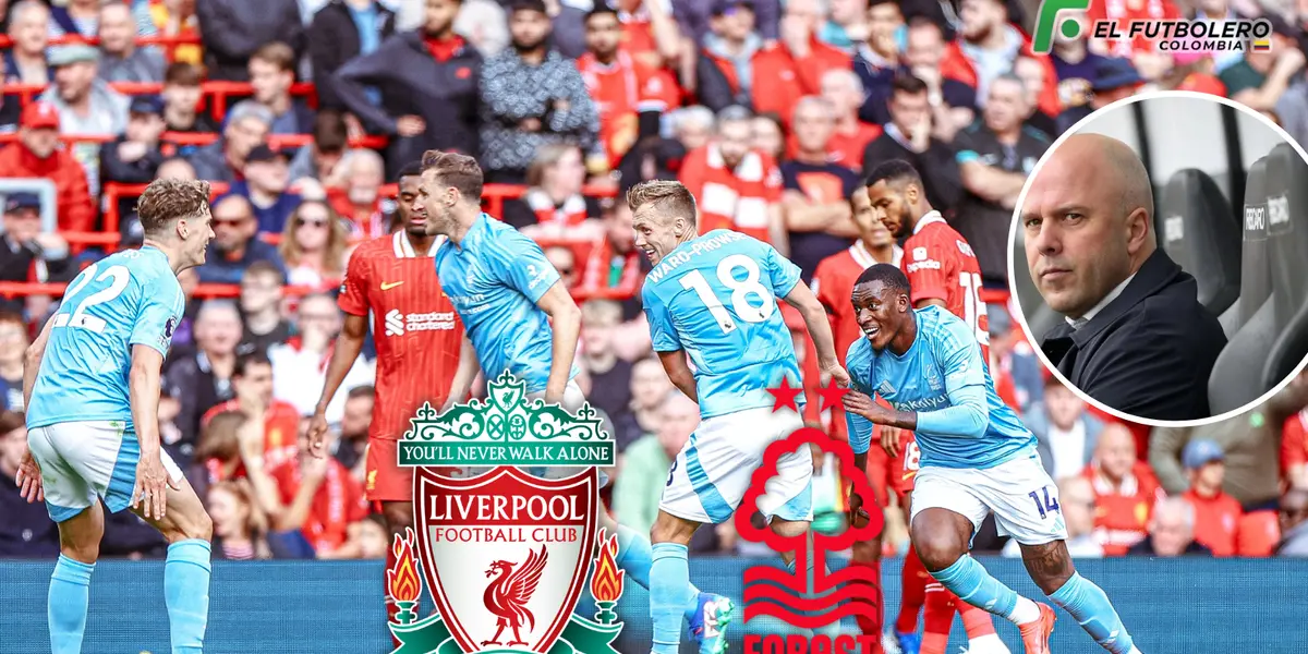 Liverpool vs Nottingham Forest Foto: Escudoteca PN, El Correo y Premier League