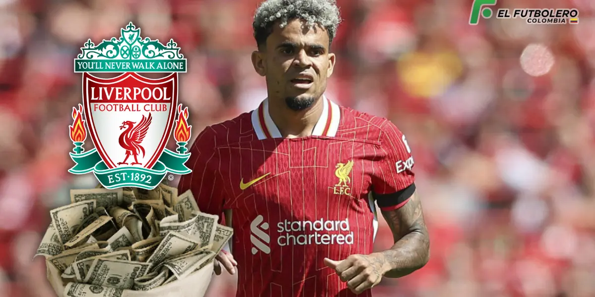 Es la figura de Liverpool este semestre y mira cuánto cobra Luis Díaz al año