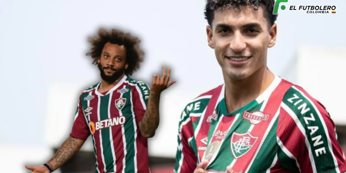 Marcelo y Gabriel Fuentes Foto: El Gráfico y Fluminense FC