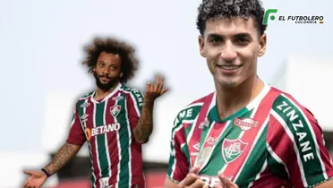 Marcelo y Gabriel Fuentes Foto: El Gráfico y Fluminense FC