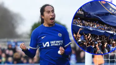 Marcó un golazo con Chelsea y la reacción de los hinchas con crack Mayra Ramírez (Foto tomada de El País y Atacama)