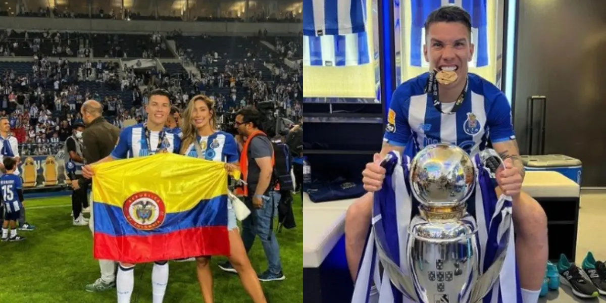 Mateus Uribe se juntó con otro paisano en Portugal para dejar en alto la bandera de Colombia.