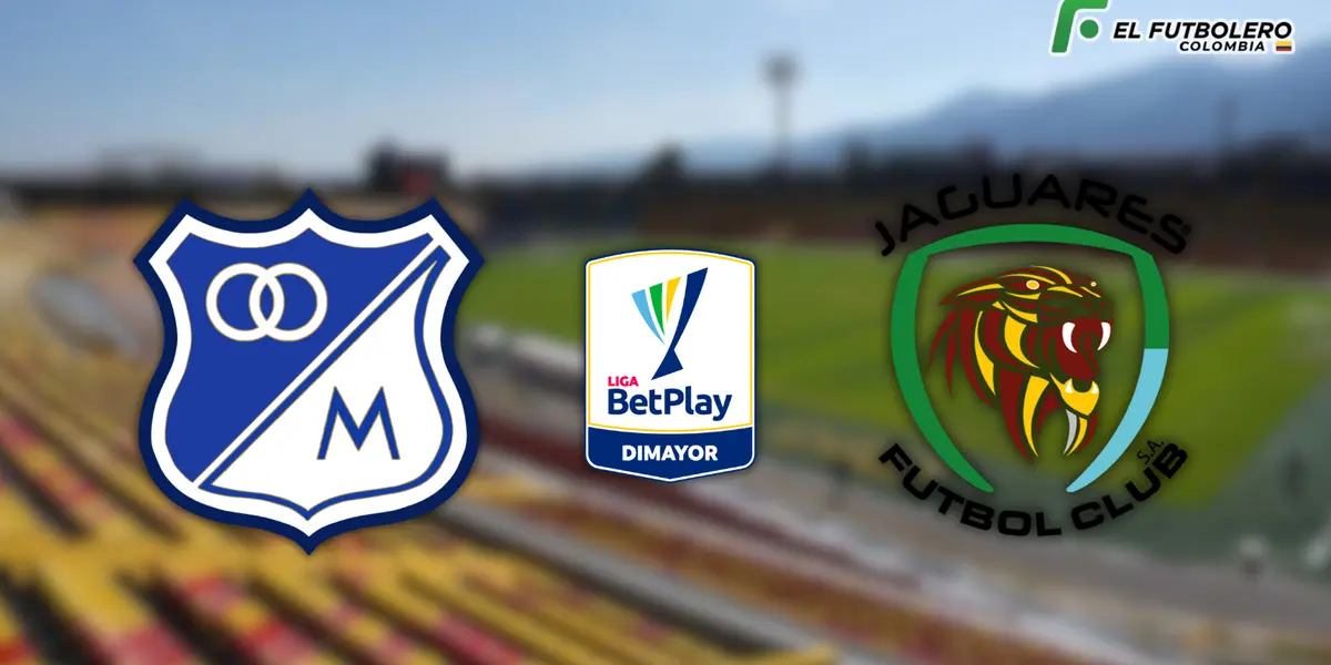 Millonarios FC vs Jaguares de Córdoba Foto: Escudoteca PN e IDRD