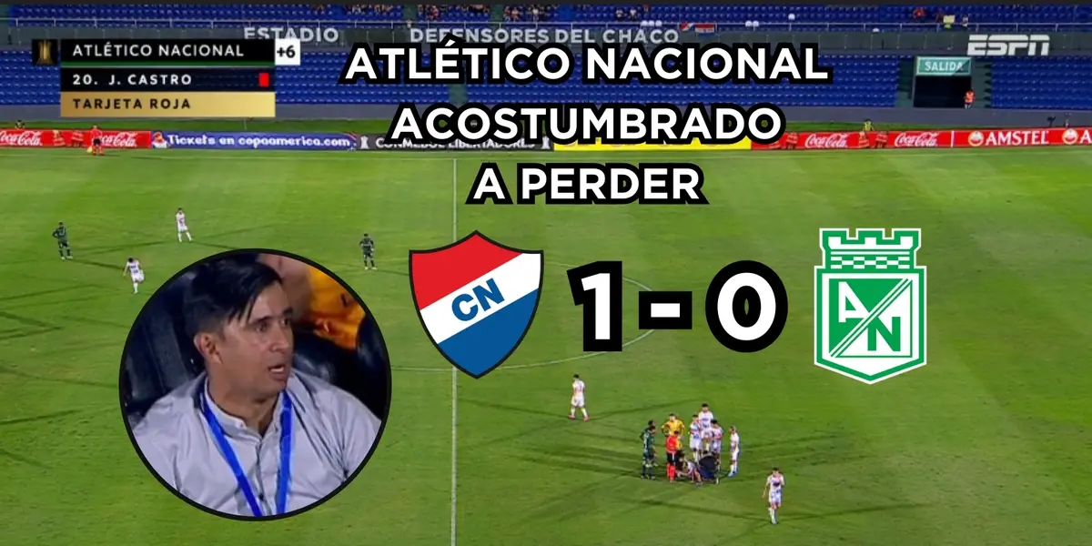 Atl tico Nacional acostumbrado a perder arrugaron en Paraguay y