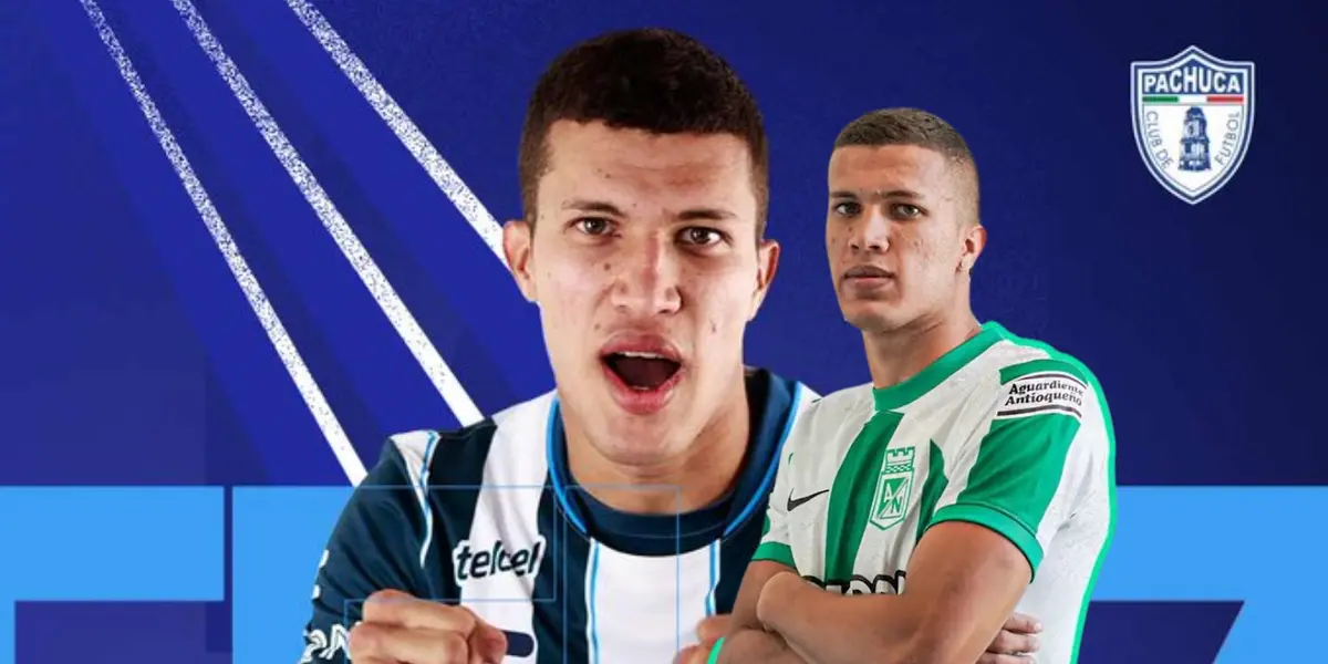 Nelson Deossa con la camiseta del Pachuca