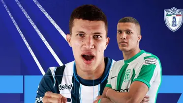 Nelson Deossa con la camiseta del Pachuca