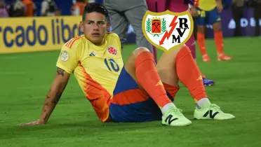 Prestaron a James Rodríguez a la Selección, pero mira la condición que puso Rayo Vallecano