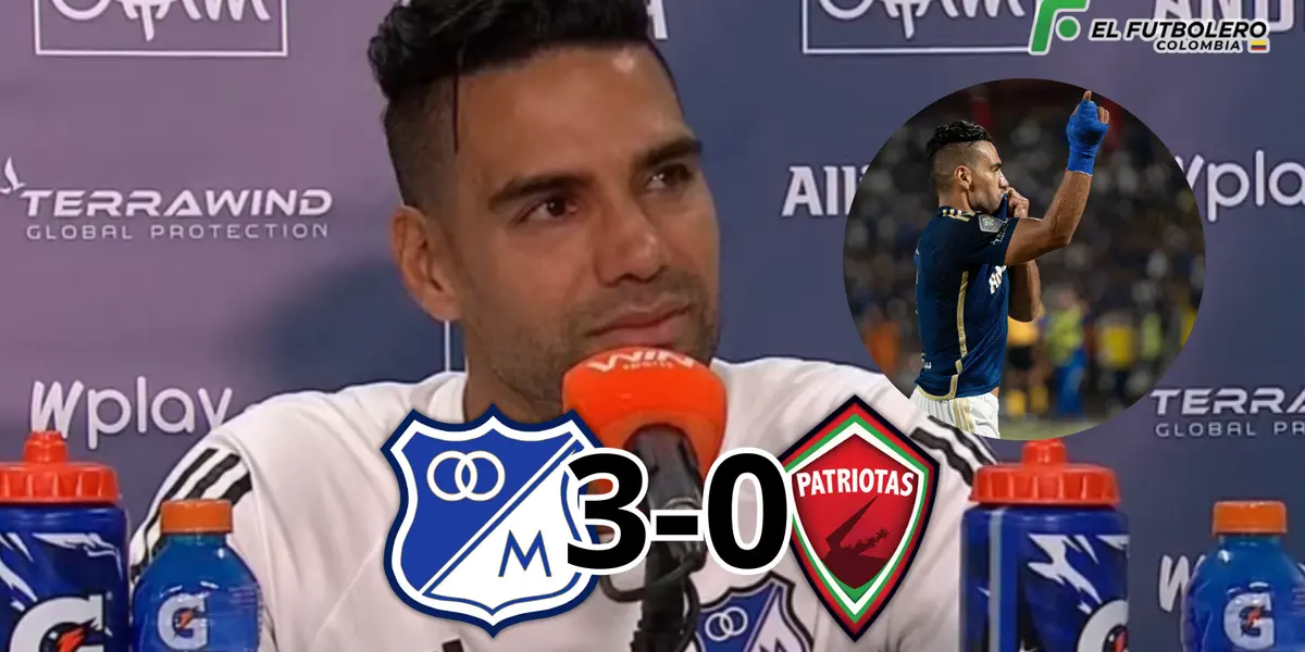 Tras su primer gol con Millonarios, la gran confesión de Falcao García en Millonarios