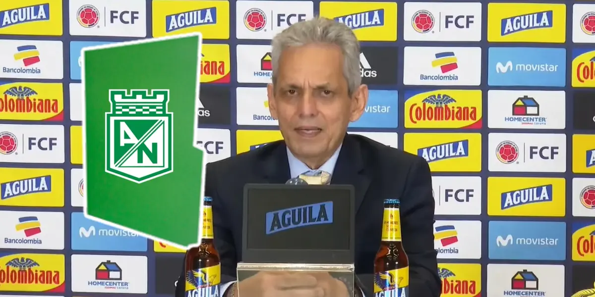 Reinaldo Rueda en una rueda de prensa en la Selección Colombia