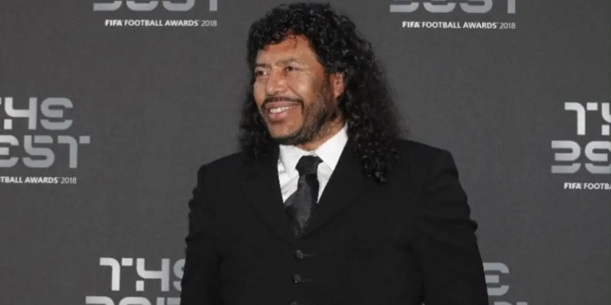 René Higuita. Foto: redes de René Higuita. 