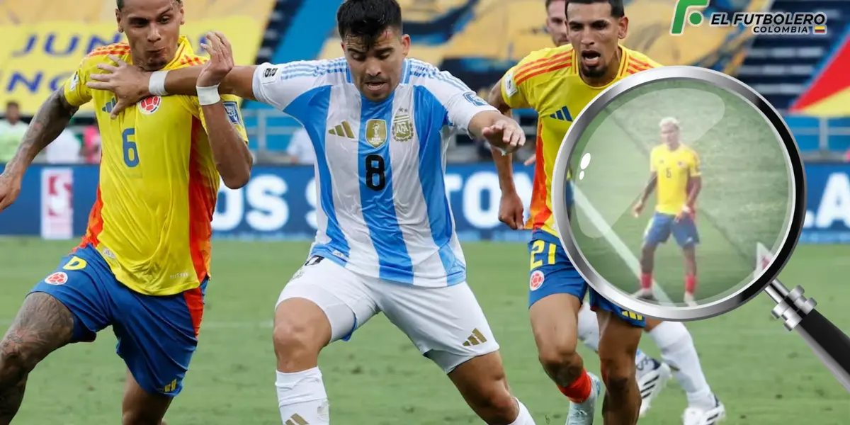 Dicen que perdió su fútbol y el sorpresivo gesto de Richard Ríos que no se vio en el Colombia vs Argentina