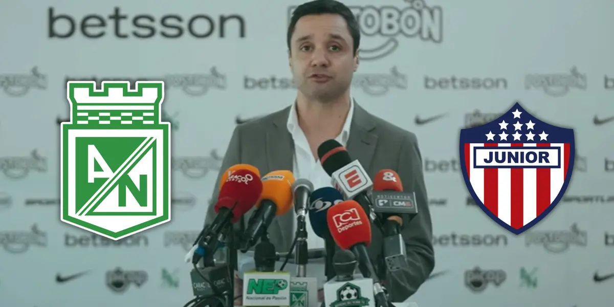 Sebastián Arango Foto: Captura de YouTube Atlético Nacional y Escudoteca PN