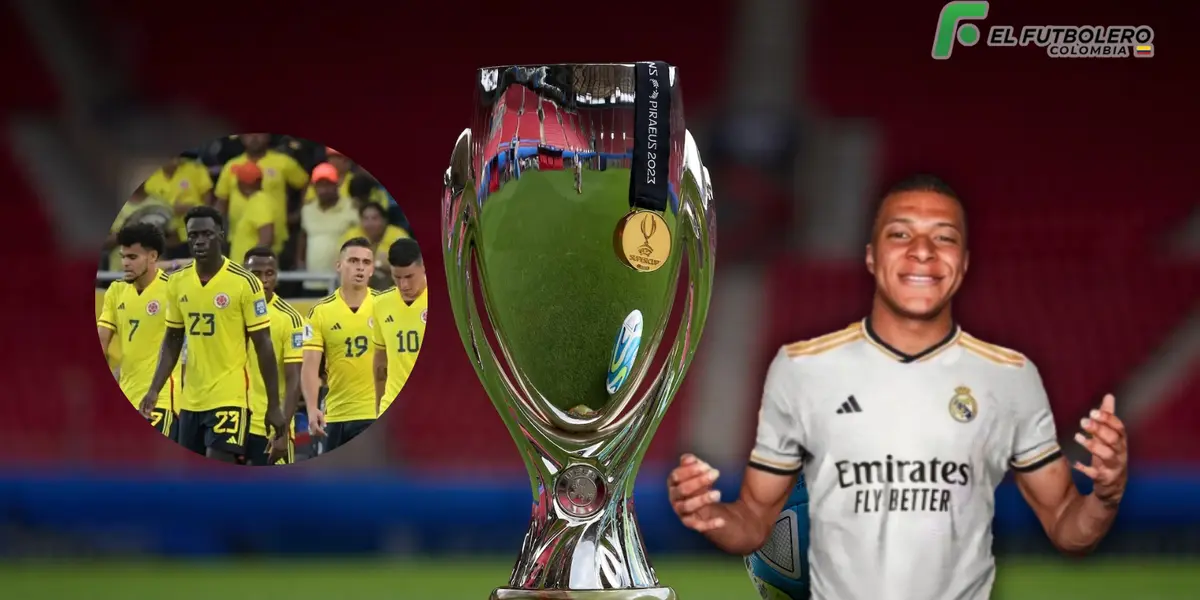 Tras el título de Mbappé con el Real Madrid ¿Qué colombianos han ganado la Supercopa de la UEFA?