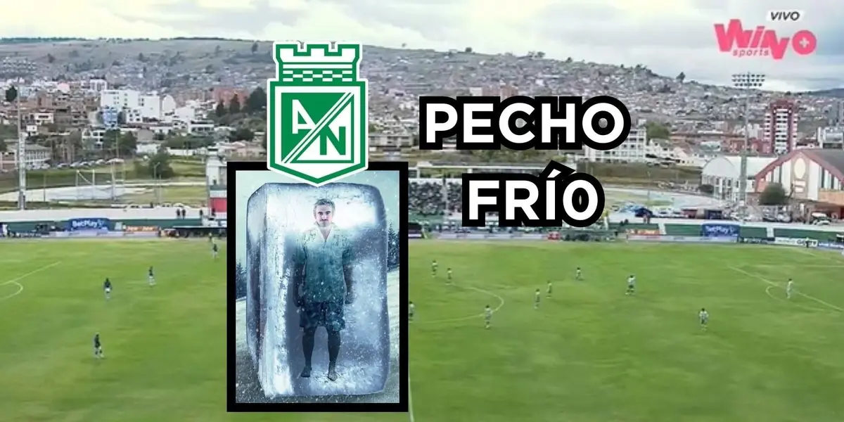 Un jugador de Atlético Nacional está en tela de juicio por parte de los hinchas. 