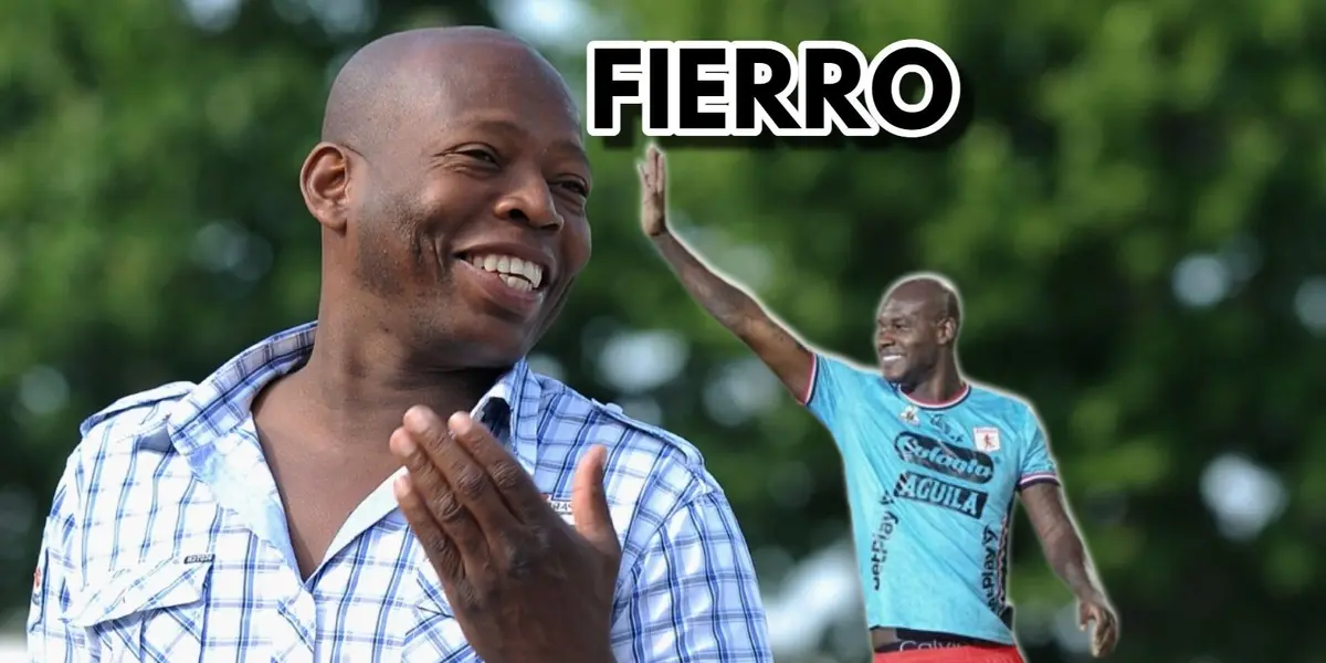 Víctor Ibardo al parecer anda enfierrado como Faustino Asprilla.