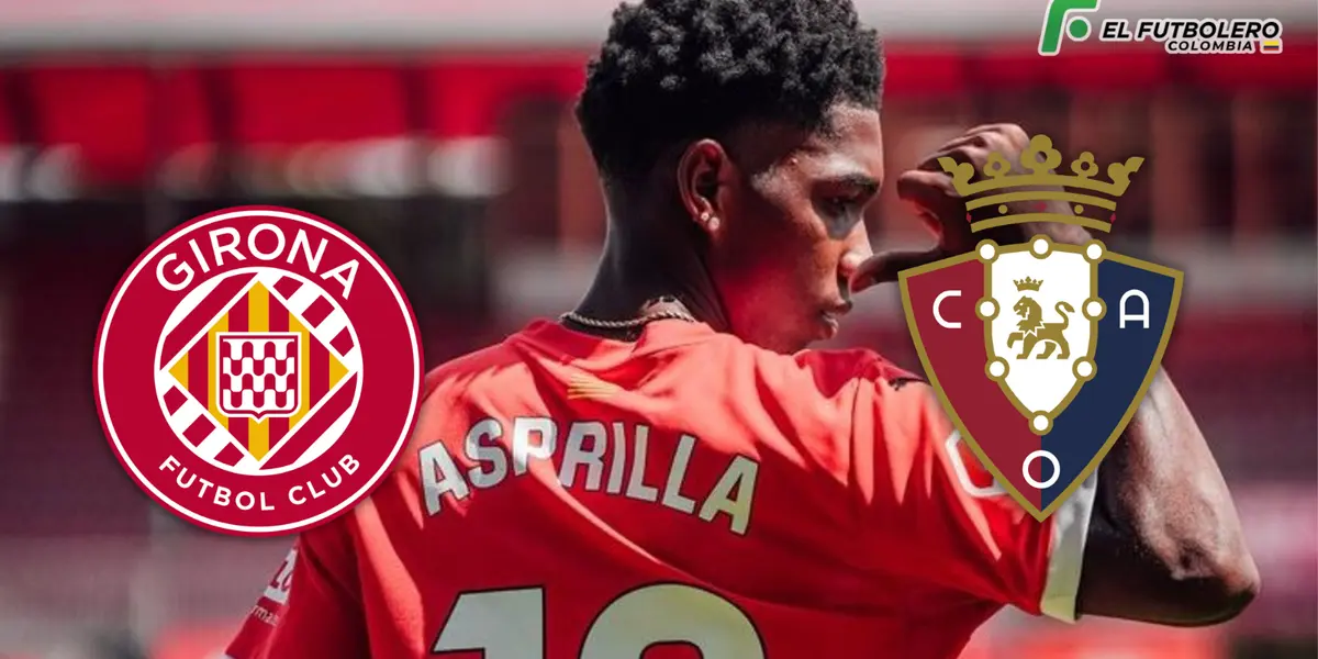 Yaser Asprilla Foto: Girona FC y Escudoteca PN